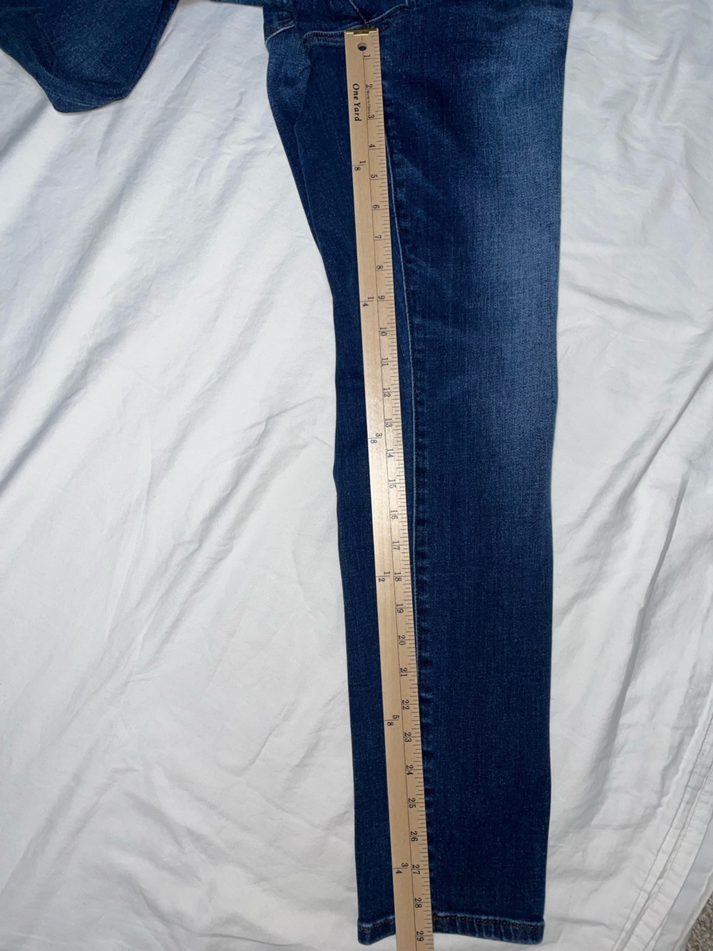 Judy Blue Slim Skinny Jeans Women’s Size 13/31 Medium Wash Stretch Denim - Picture 5 of 9